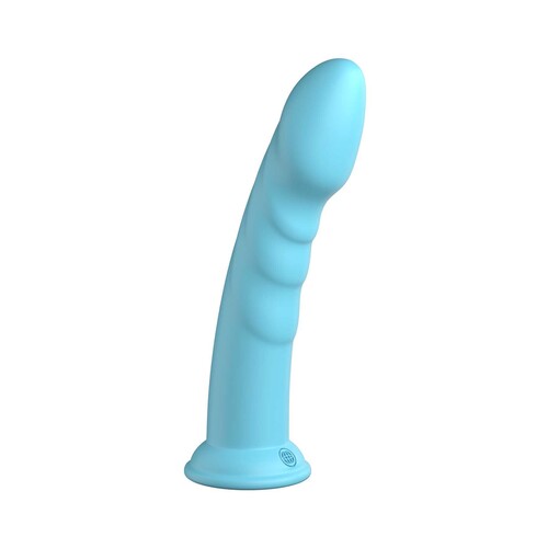 Dillio Platinum Super 8 Silicone Dildo blue
