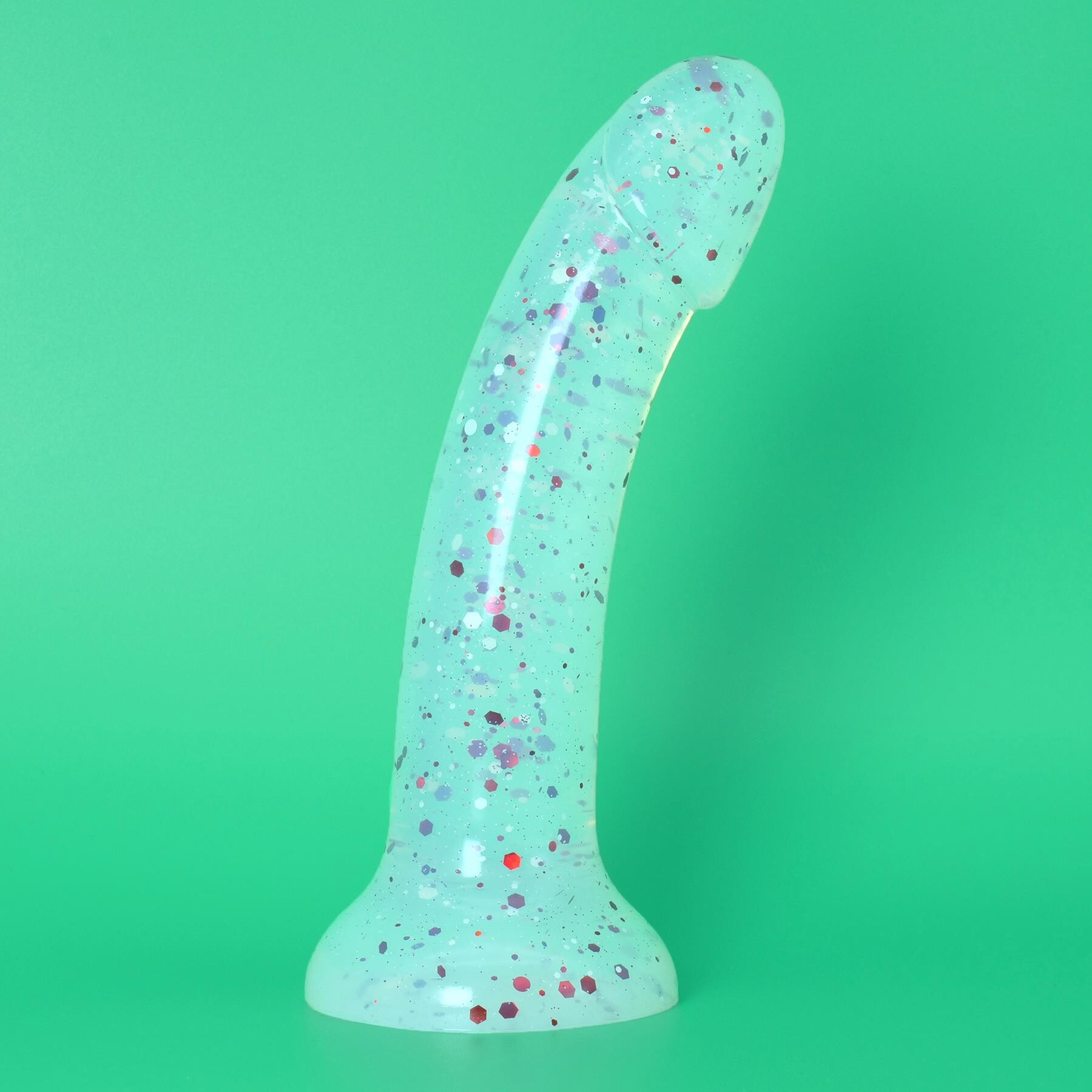 Green background standing