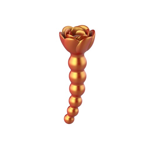 Beaded Rose Blossom Anal Vibrator - Product #1