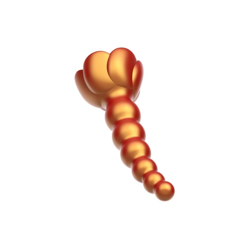 Beaded Rose Blossom Anal Vibrator - Product #4