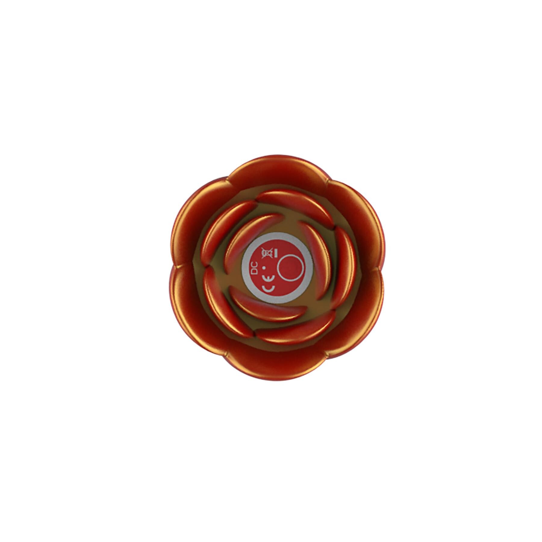 Beaded Rose Blossom Anal Vibrator - Product - Bottom