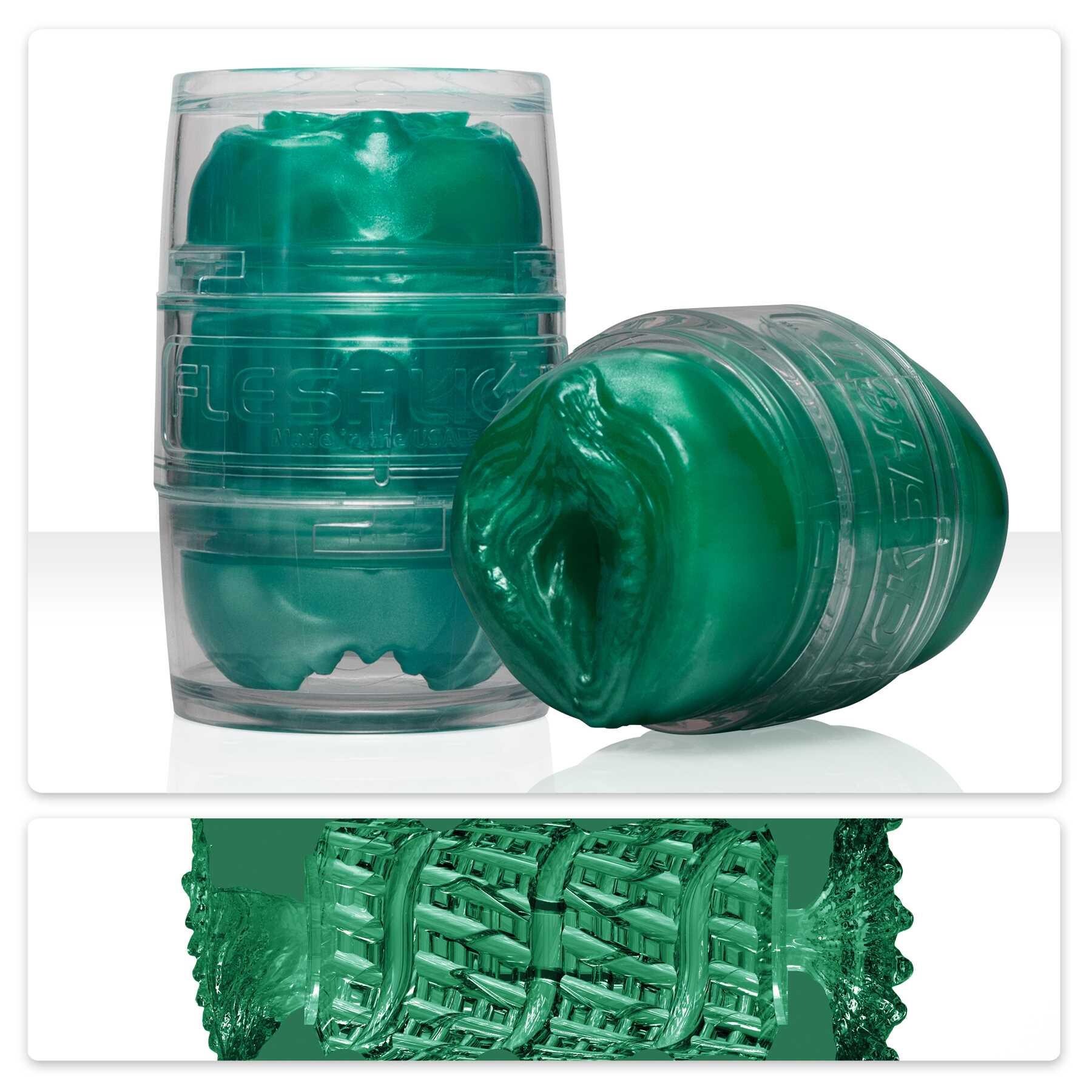 fleshlight quickshot alien mouth & butt green