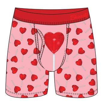 Shinesty Suckered In Boxer Front ViewT