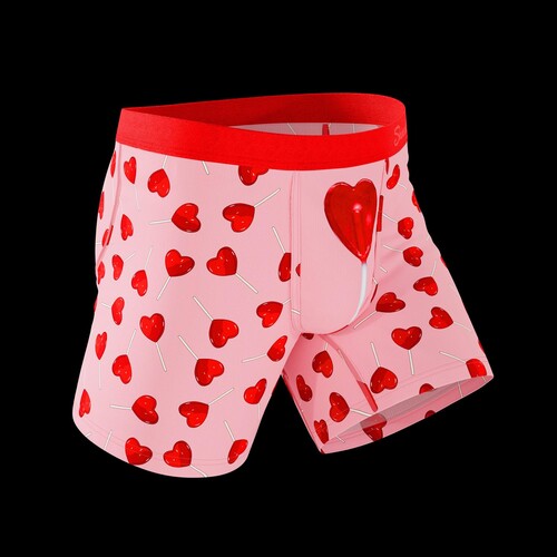 Shinesty Suckered In Boxer Side View