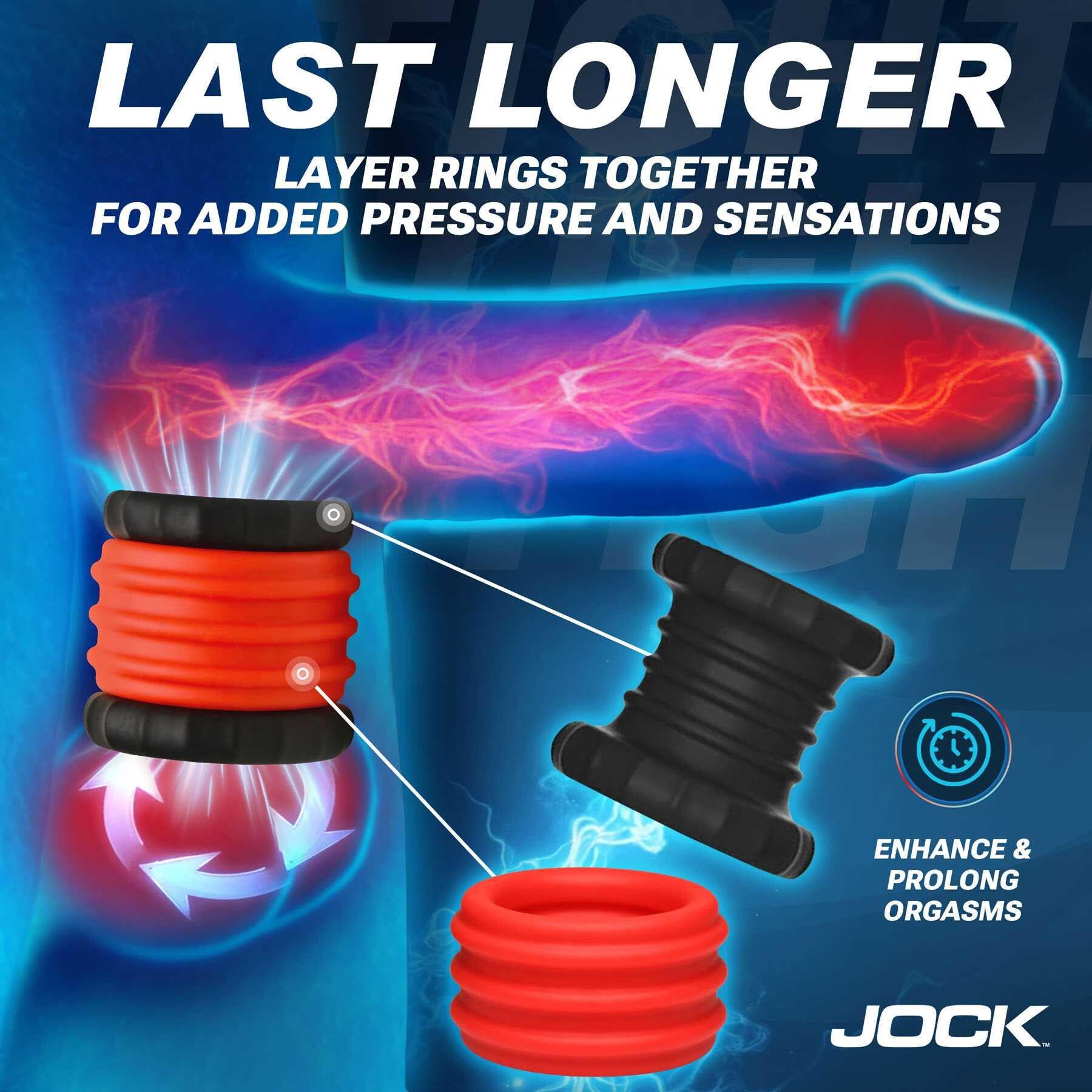 2 in 1 Silicone Cock Ring