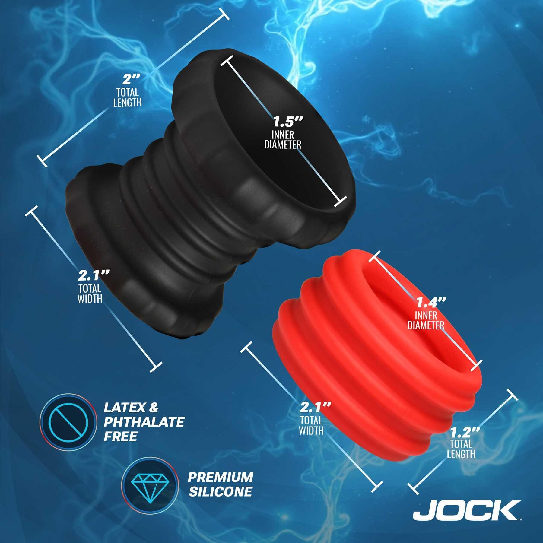 2 in 1 Silicone Cock Ring
