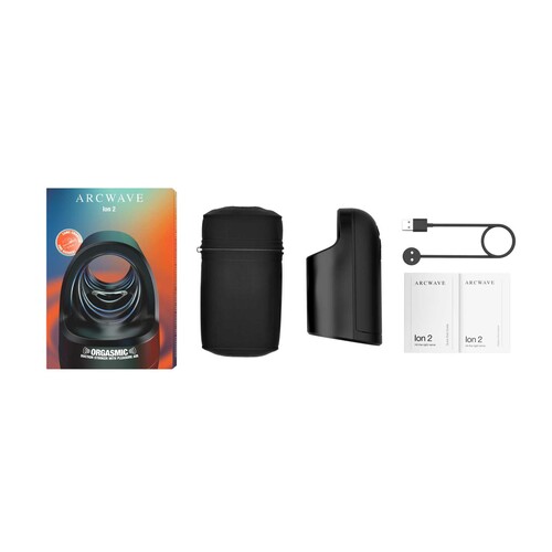 Arcwave ION 2 Pleasure Air Stroker package with product
