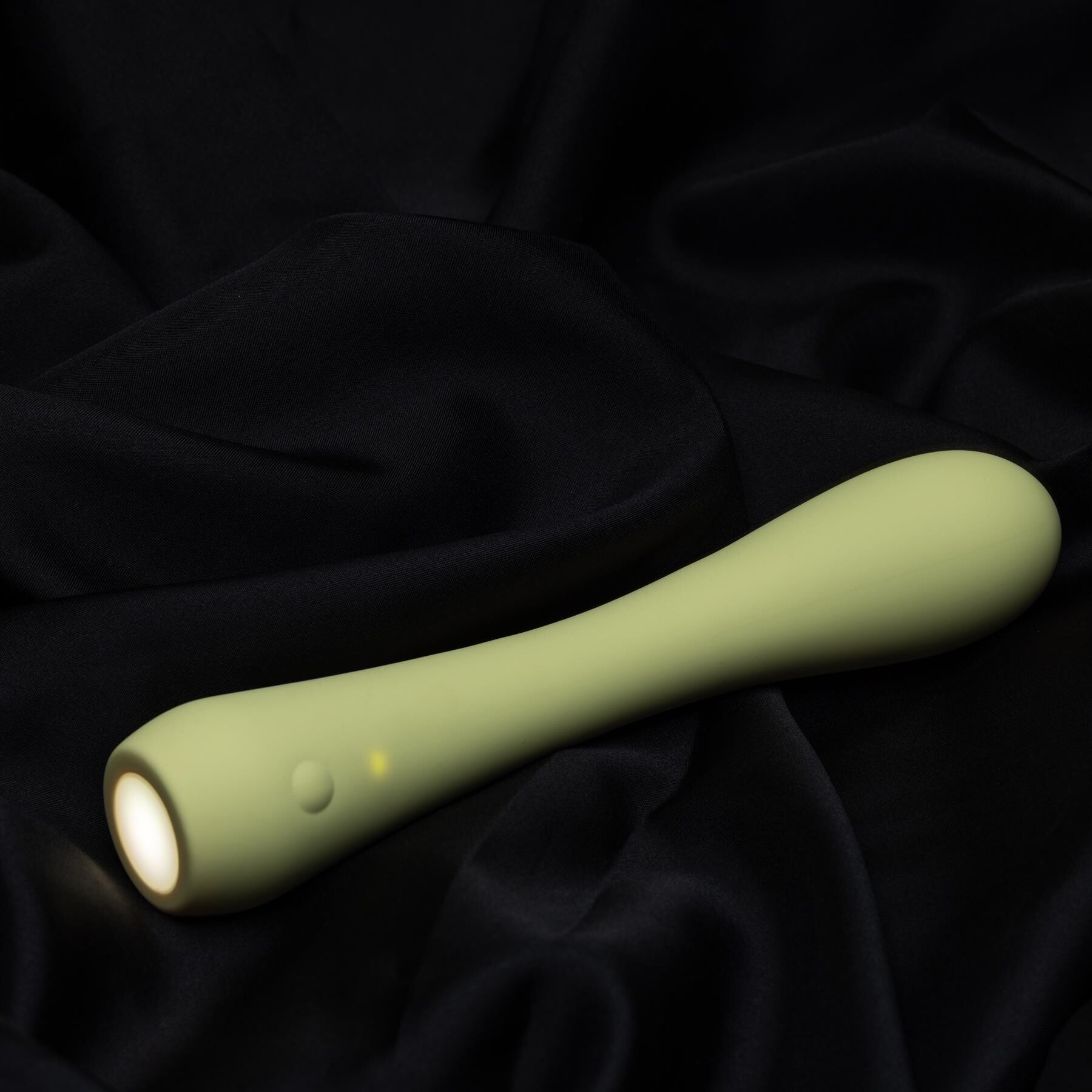 Groovy Glow Ups Bendie G-Spot Vibe - Showing LED Light on Bottom