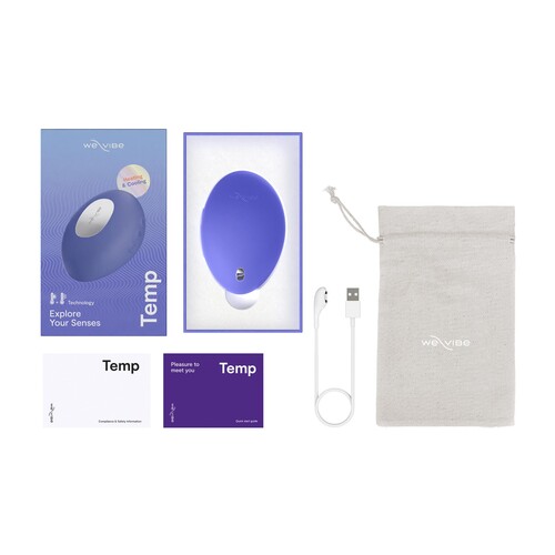 We Vibe Temp - Open Box with All Components - Purple