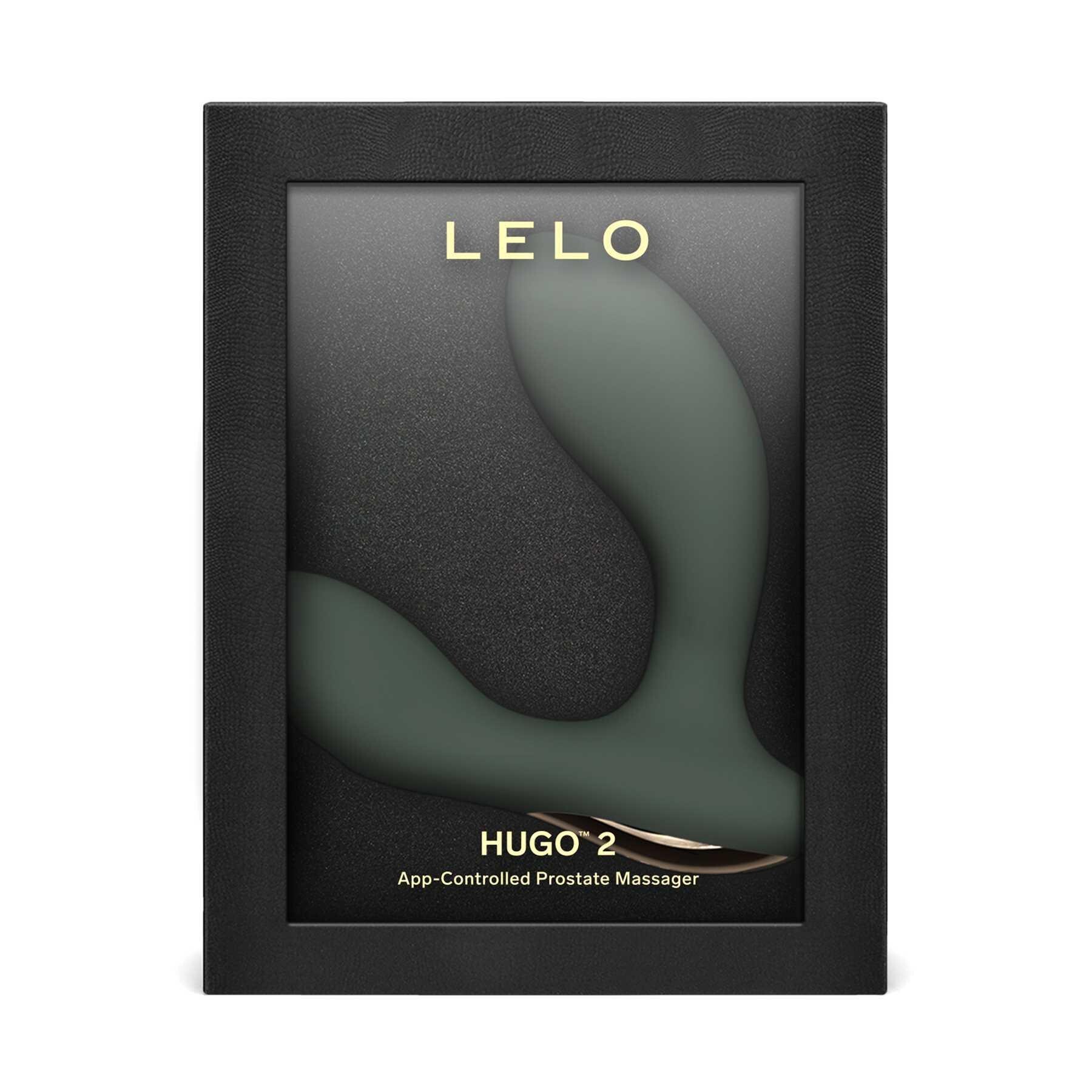LELO Hugo 2 Prostate Massager teal packaging
