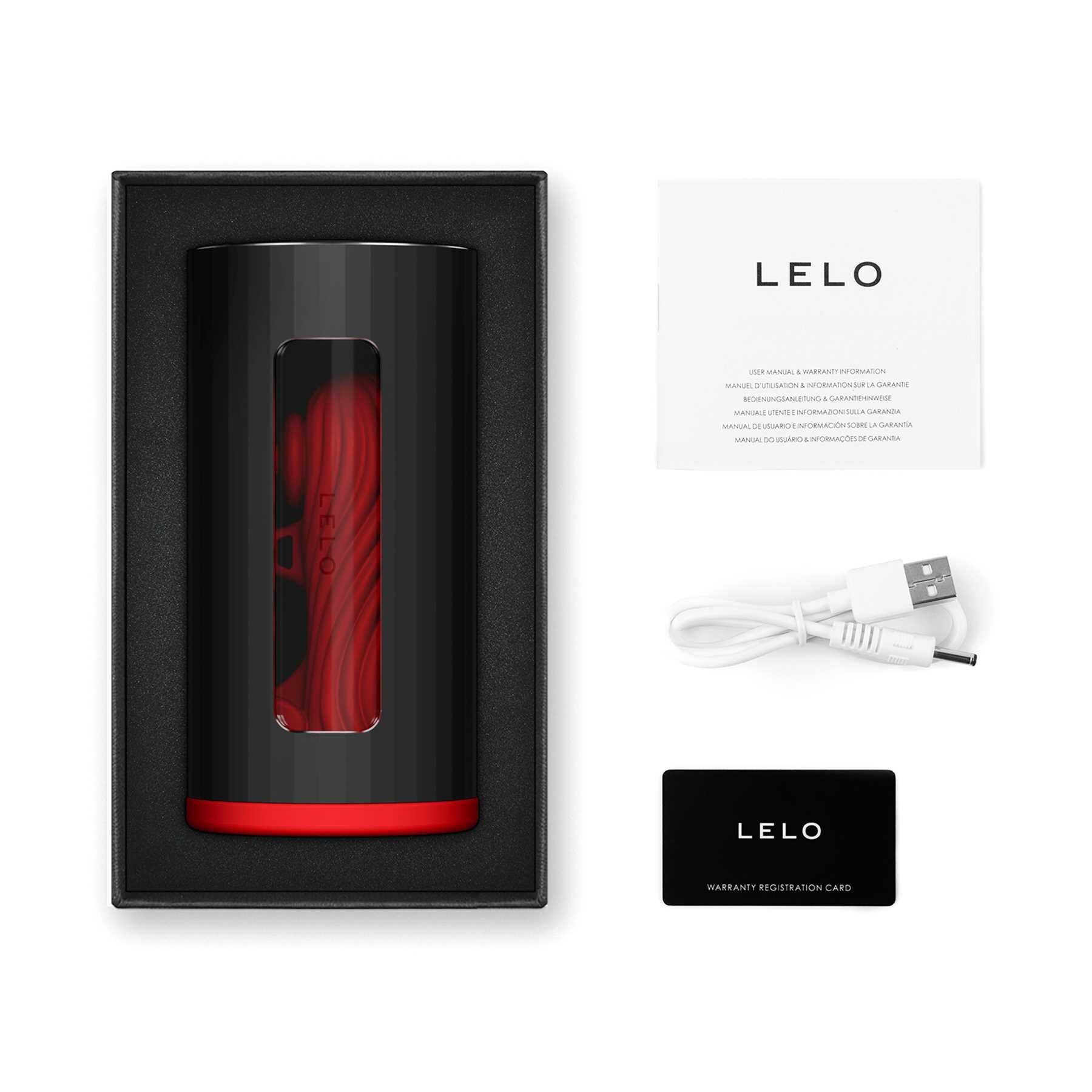 LELO F1S V3 red packaging