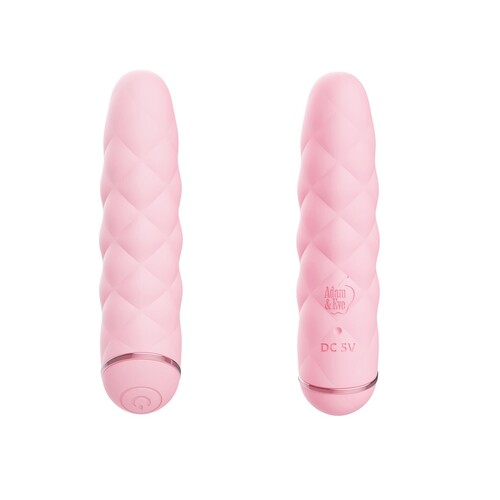 Adam & Eve PillowTalk Bullet - Product Shot - Front and Back