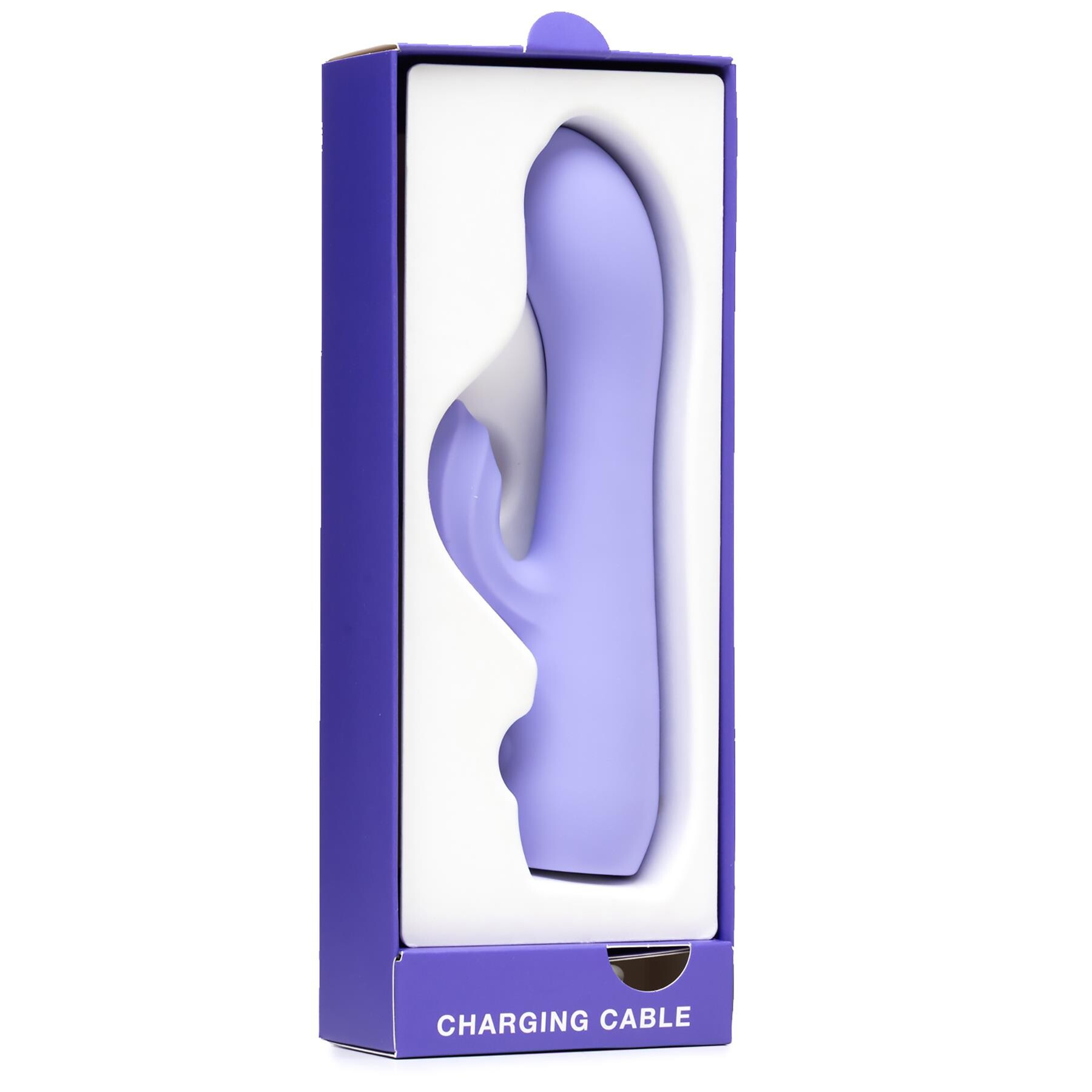 Groovy Glow Ups Wavie Dual Stimulating Vibrator - Product in Open Box