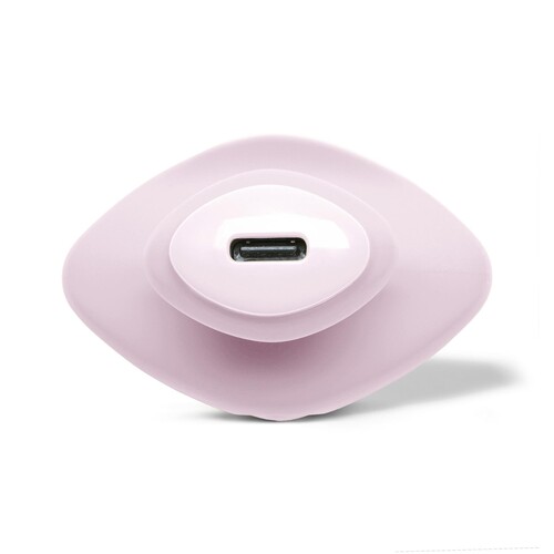 Dame Fin Finger Vibrator showing where to charge