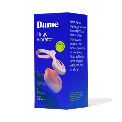 Dame Fin Finger Vibrator package only