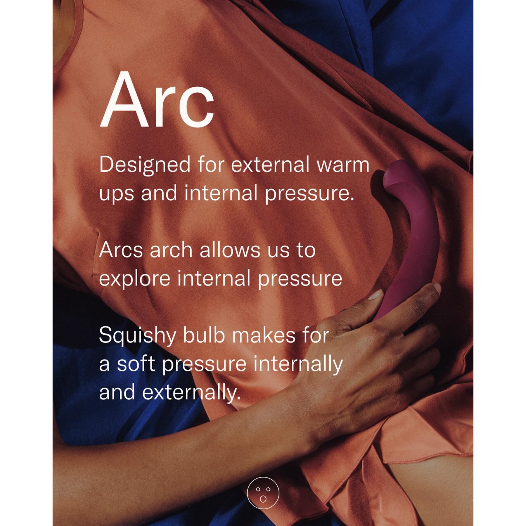 Dame Arc G-Spot Vibrator lifestyle shot 1