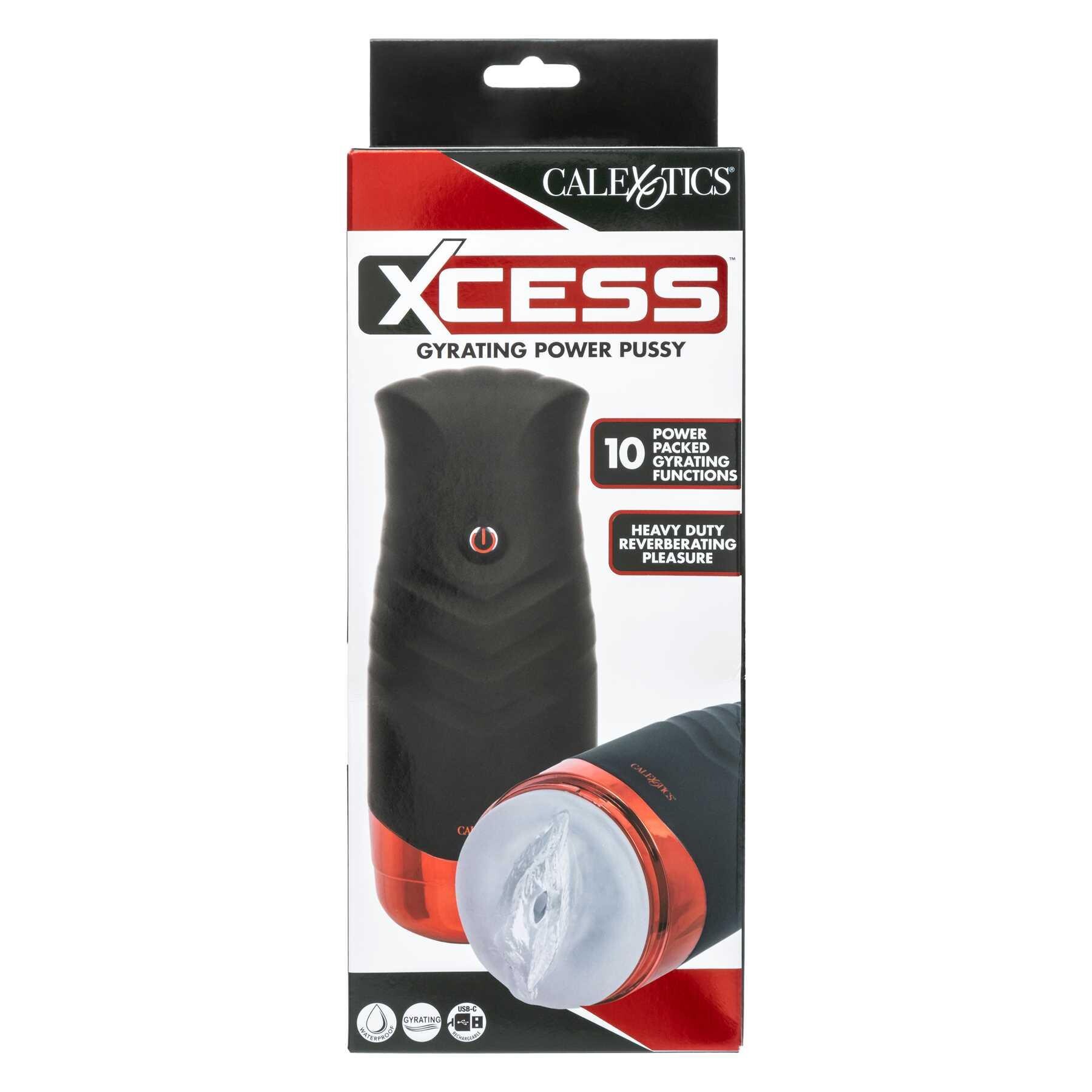 Xcess Gyrating Power Pussy Stroker package