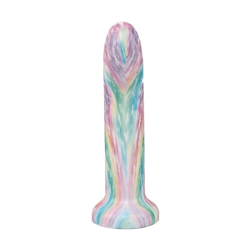 RAINBOW GALAXY DILDO 8 inch