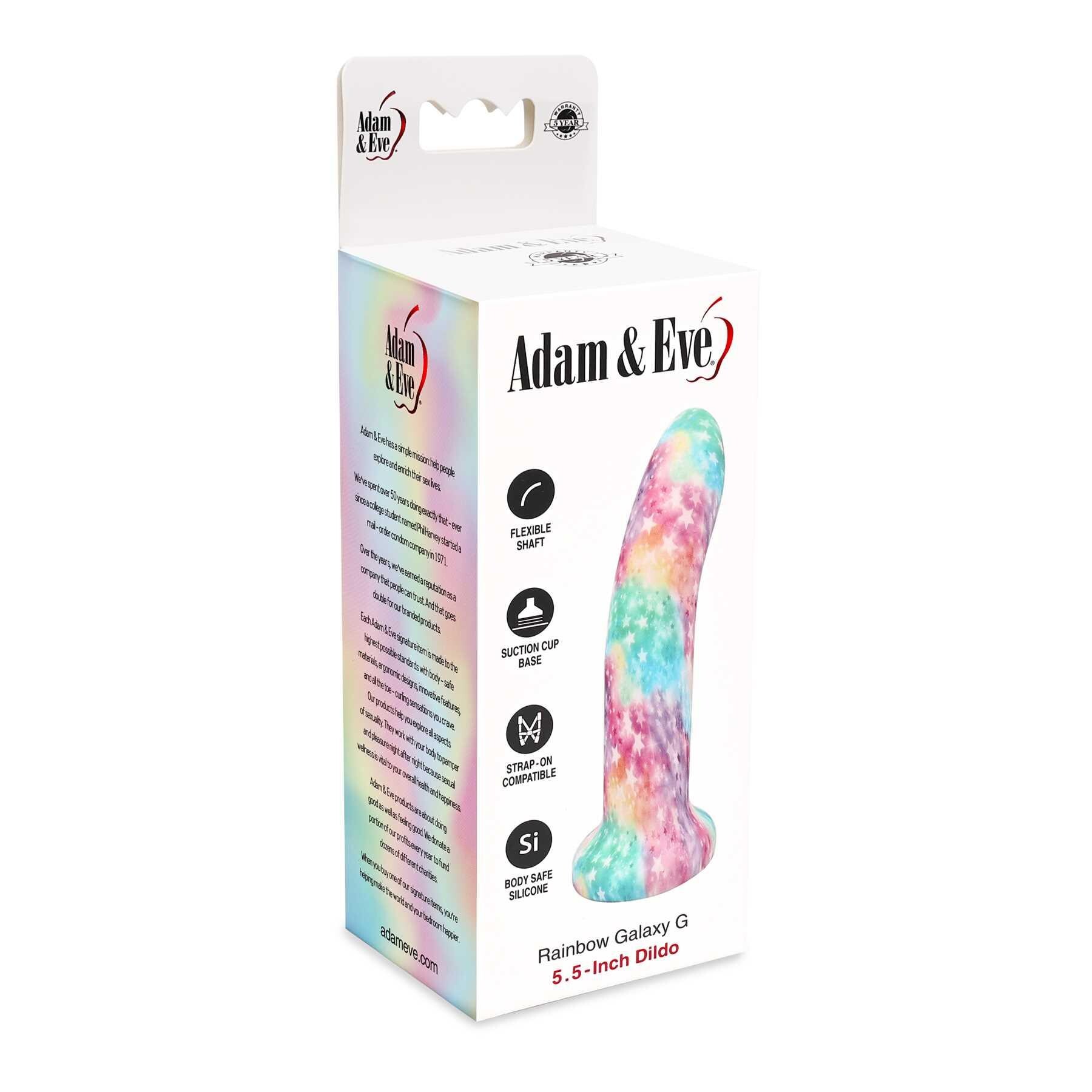 RAINBOW GALAXY DILDO box