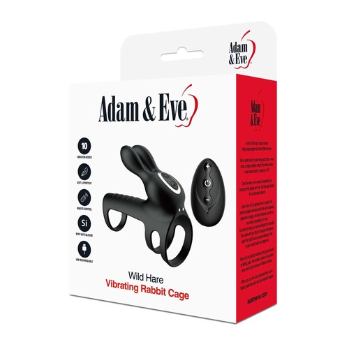 Wild Hare Vibrating Rabbit Cage packaging