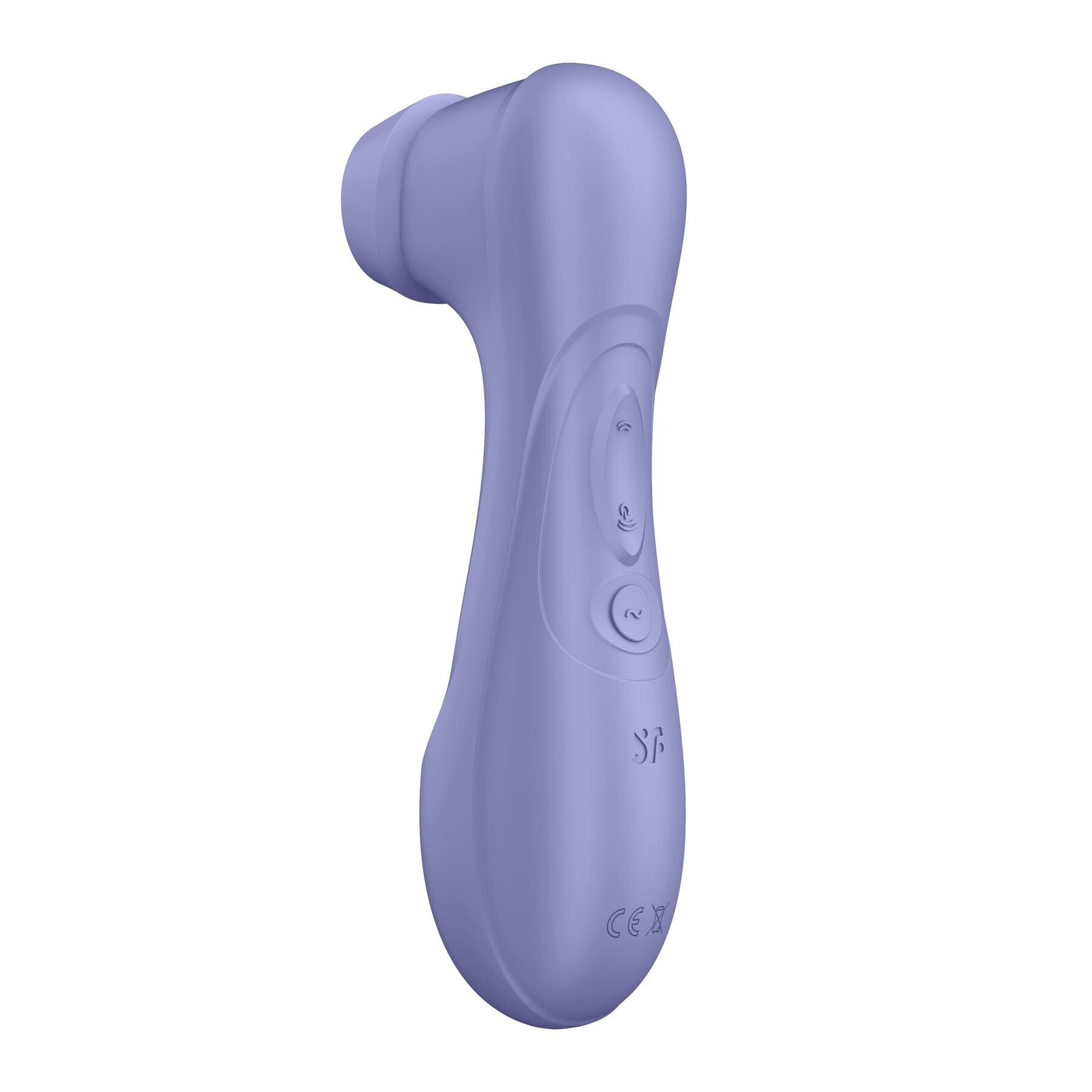 Satisfyer Pro 2 Gen 3 Liquid Air Clitoral Stimulator color lilac side view