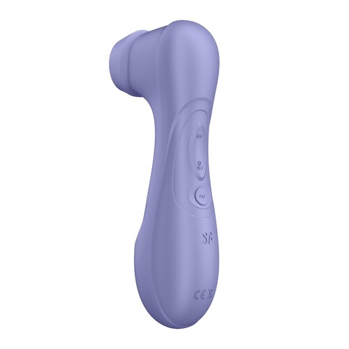 Satisfyer Pro 2 Gen 3 Liquid Air Clitoral Stimulator color lilac side view