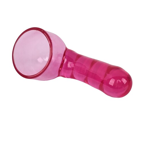 Adam & Eve Wanderful Pink Probe Wand Attachment - Product Shot #2