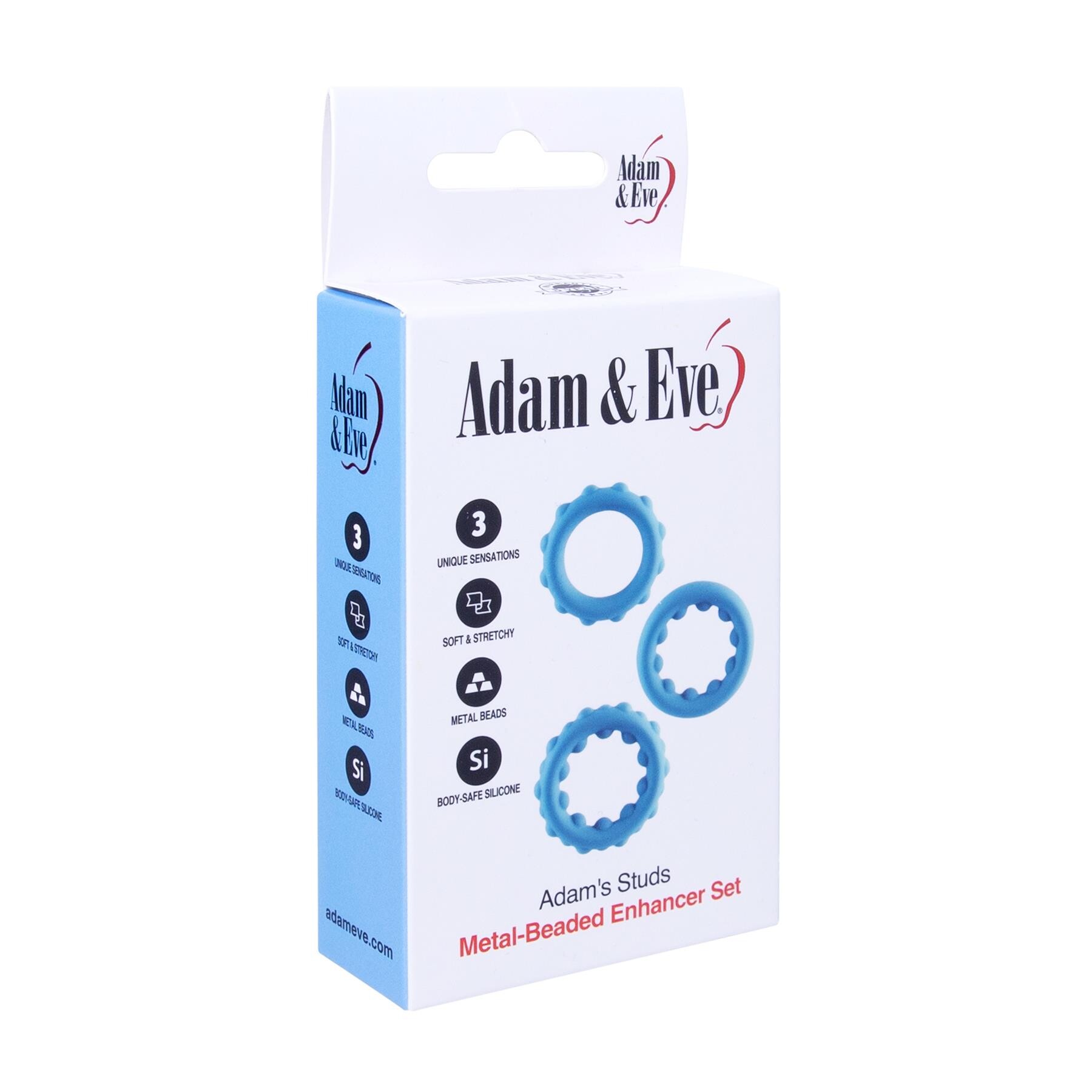 Adam's Studs - Packaging - Blue