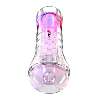 PDX Elite ViewTube XXL SeeThru LED Stroker