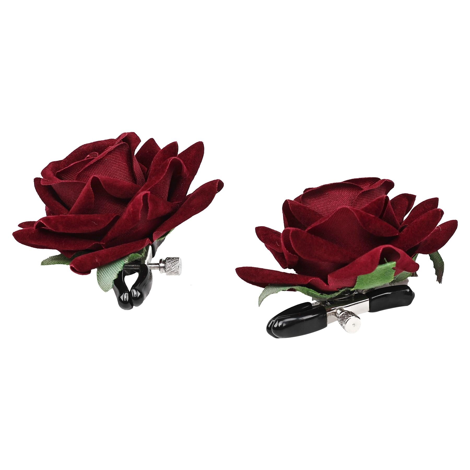 ADAM & EVE RAVISHING ROSE COUPLES KIT WITH NIPPLE CLAMPS