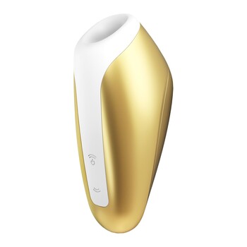 Satisfyer Love Breeze Air Pulse Clitoral Stimulator Product Shot Front -yellow