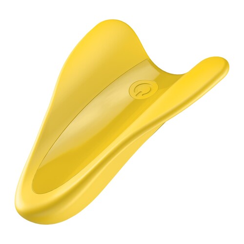 Satisfyer High Fly Finger Vibrator Color Yellow Product Shot #3