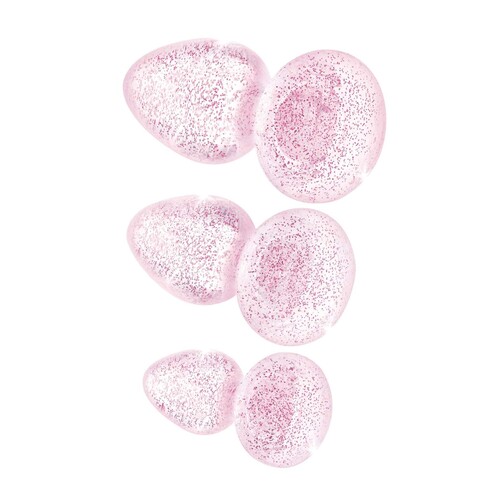 BOOTY SPARKS PINK GLITTER GEM Butt Plugs