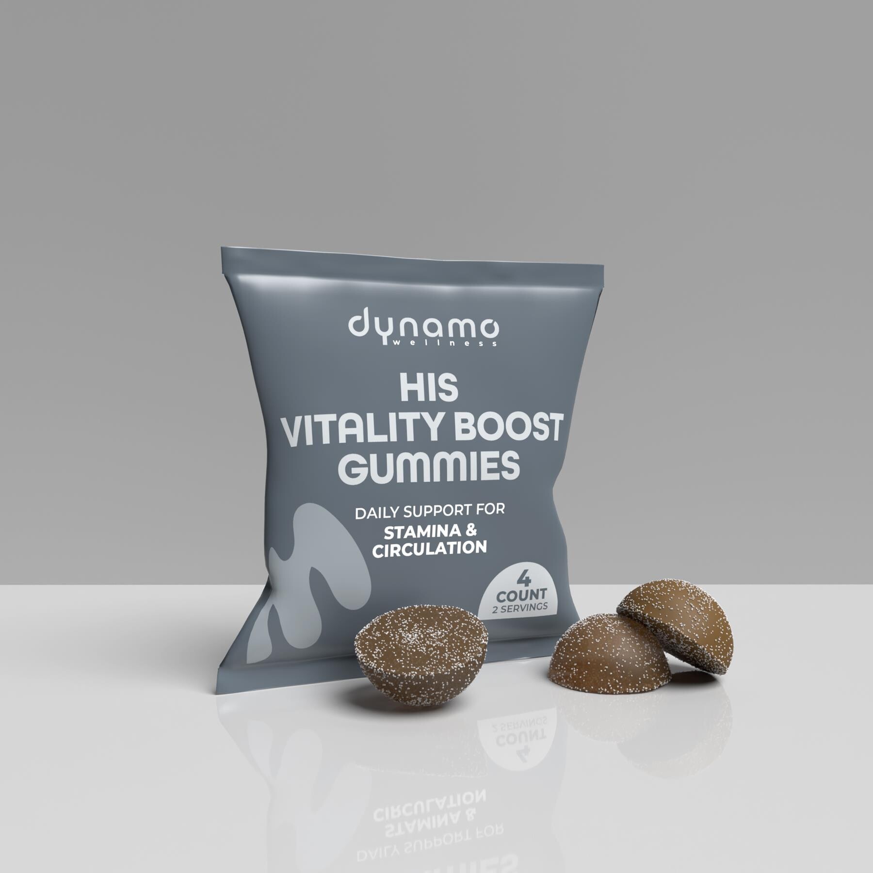 His Vitality Boost Gummies 2 Serving Foil front