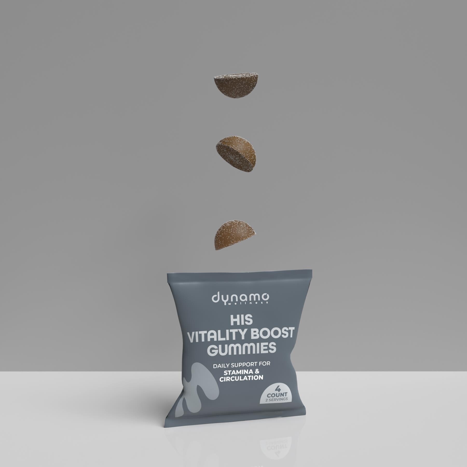 His Vitality Boost Gummies 2 Serving Foil front