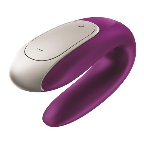 Satisfyer Double Fun Couples Massager Only - purple