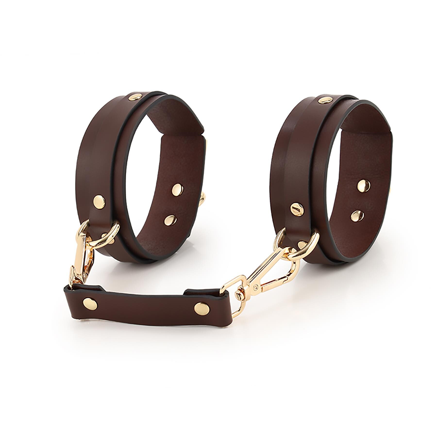 Adam & Eve Mahogany Desires Bondage Collection With Travel Case - Bondage Components view 4