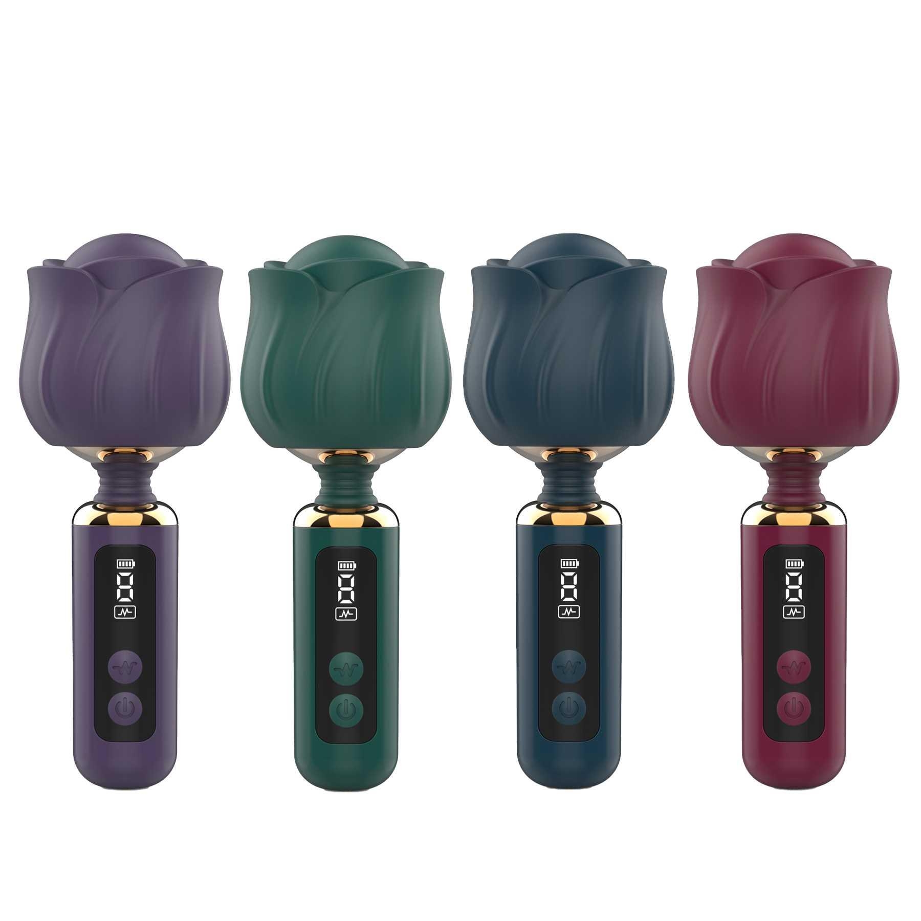 Adam & Eve The Royal Rose Digital Mini Wand - All Colors Comp