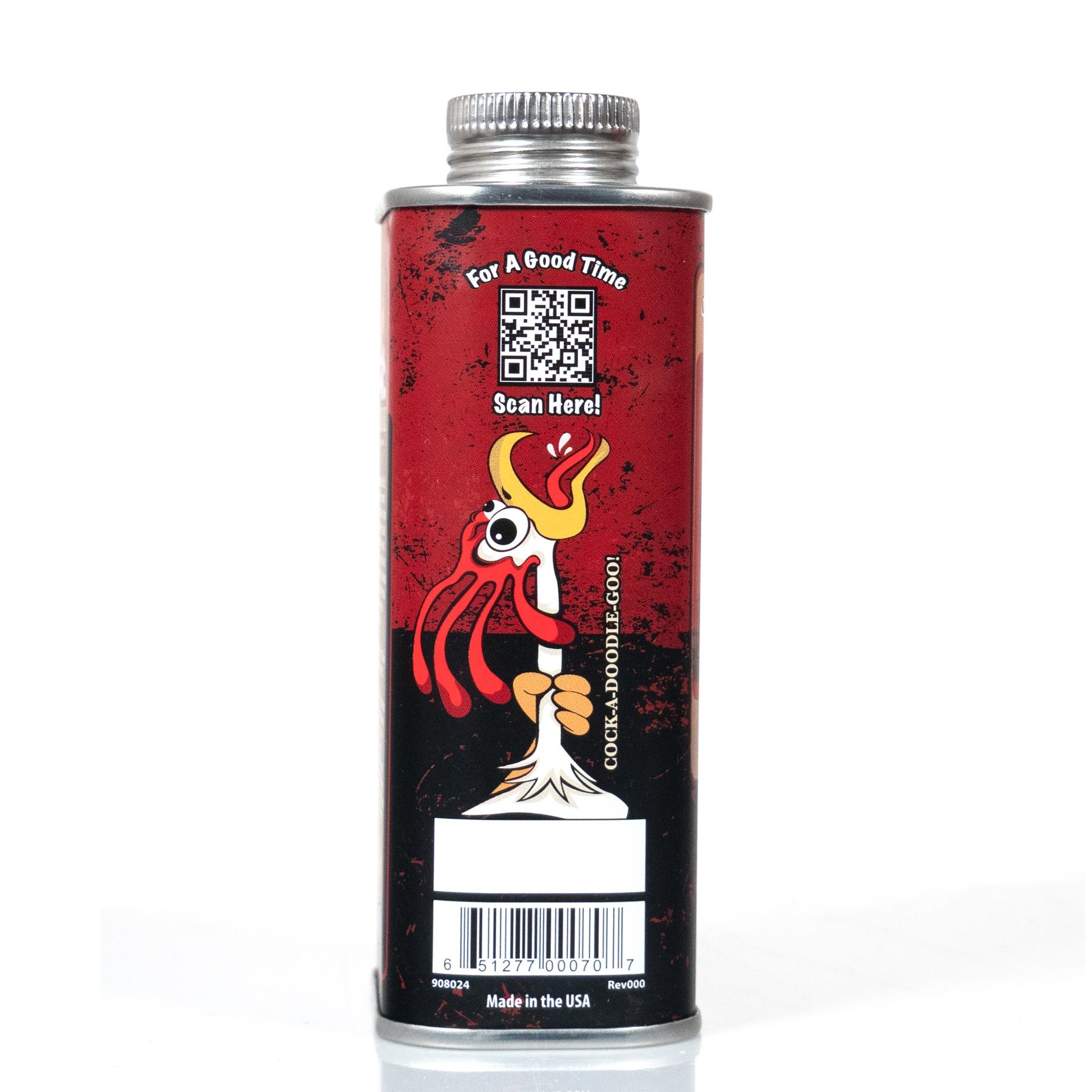 Cock Oil Water-Based Lubricant – Metal Can with Inner Plastic Liner