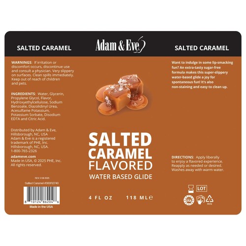 Salted Caramel Label