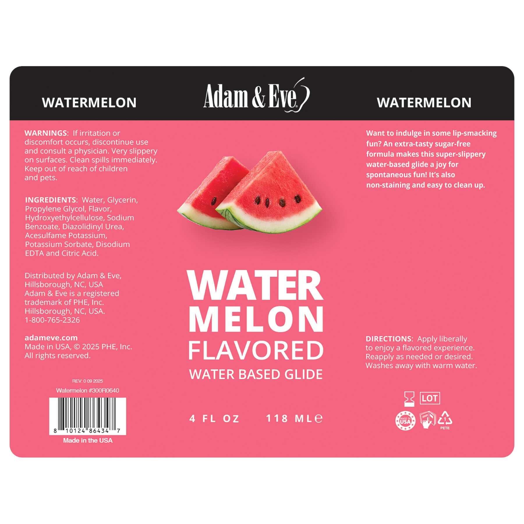 Watermelon Label