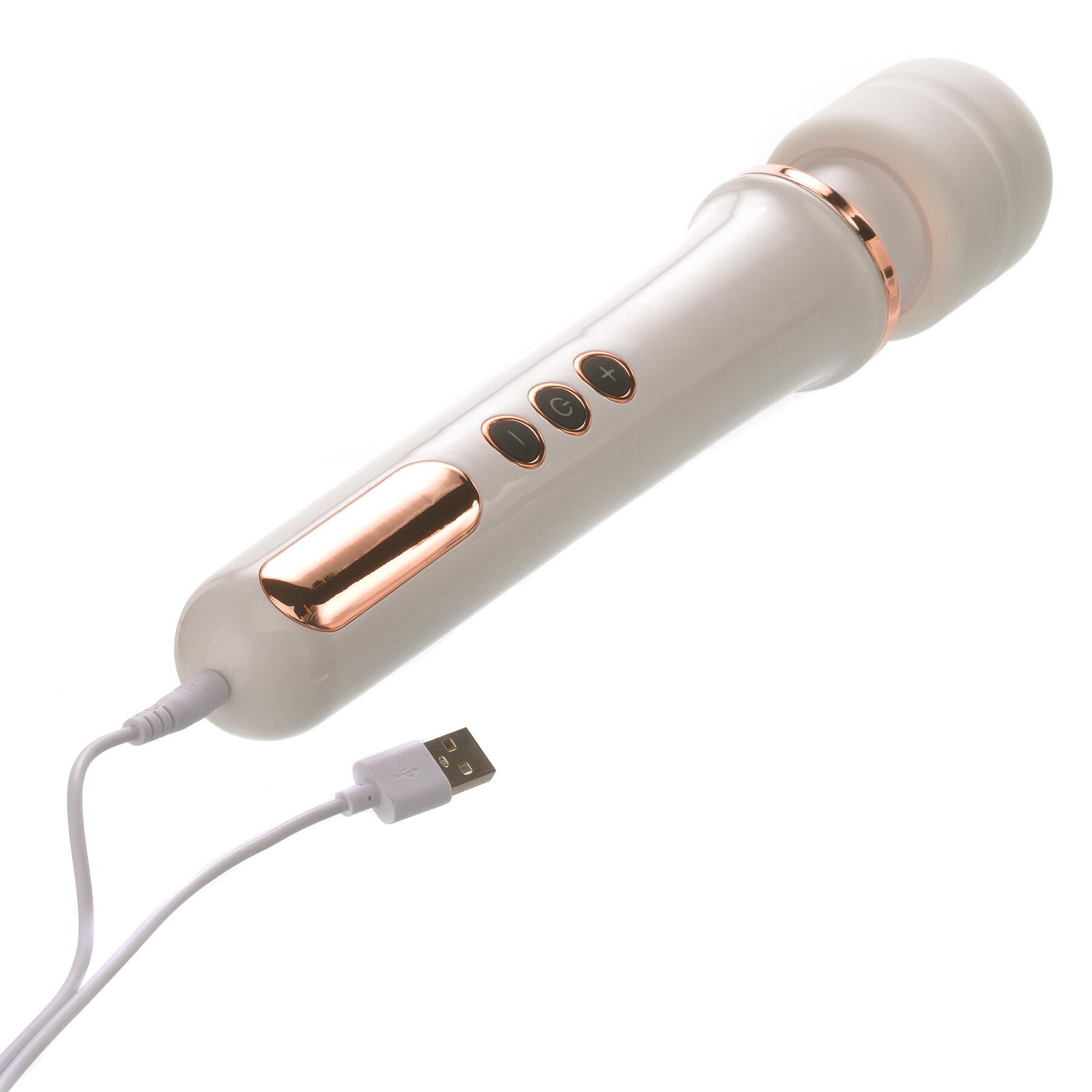 Adam & Eve Magic Massager Rechargeable Rose Gold Edition Wand charger