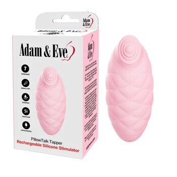Adam & Eve PillowTalk Tapper - Product and Packaging