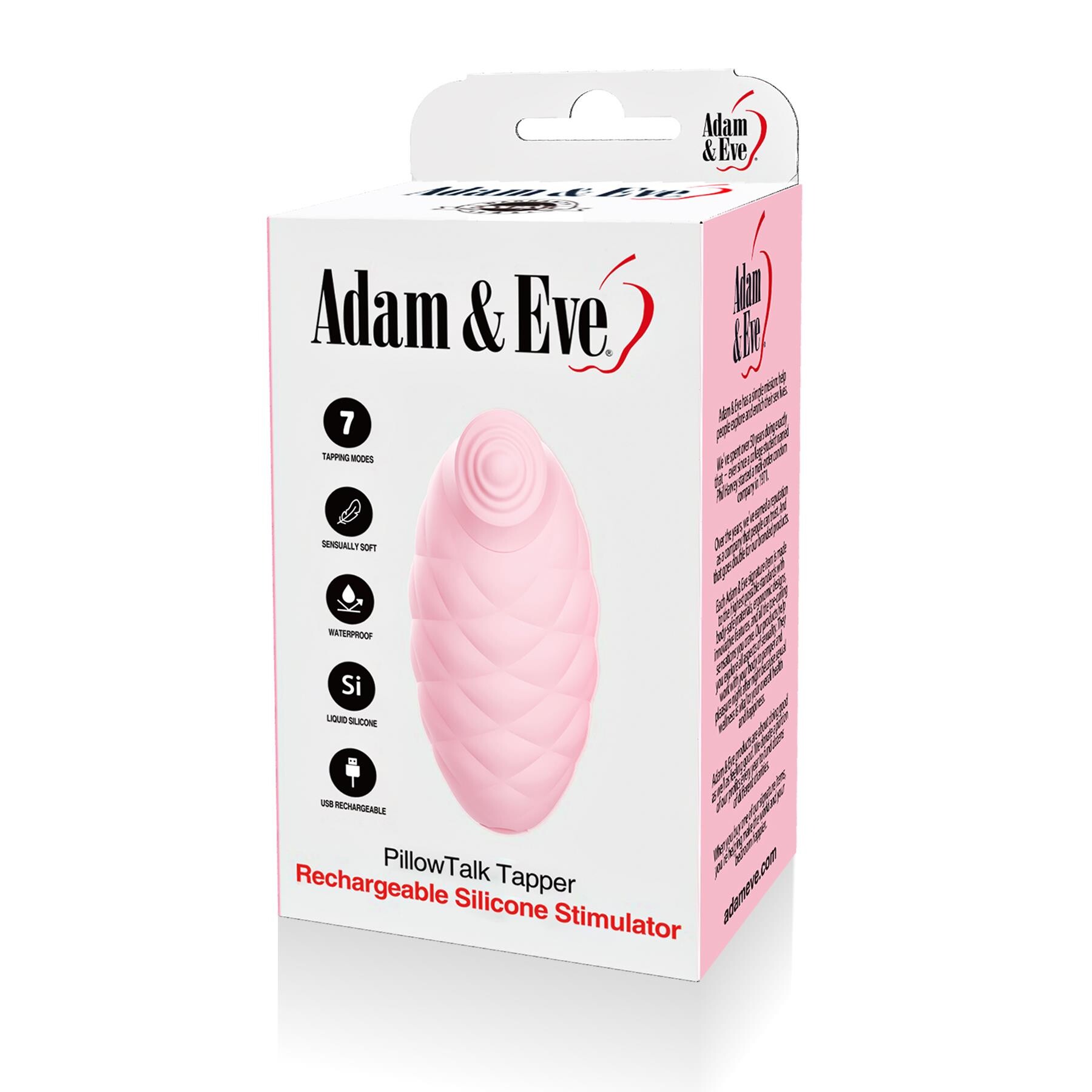 Adam & Eve PillowTalk Tapper - Packaging