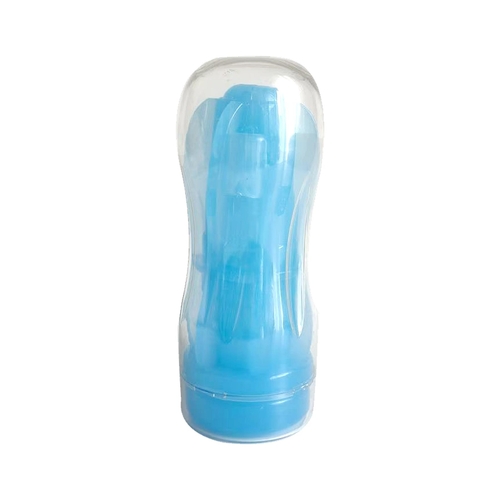 The Rave Glow-In-The-Dark Stroker - Product Shot - Blue