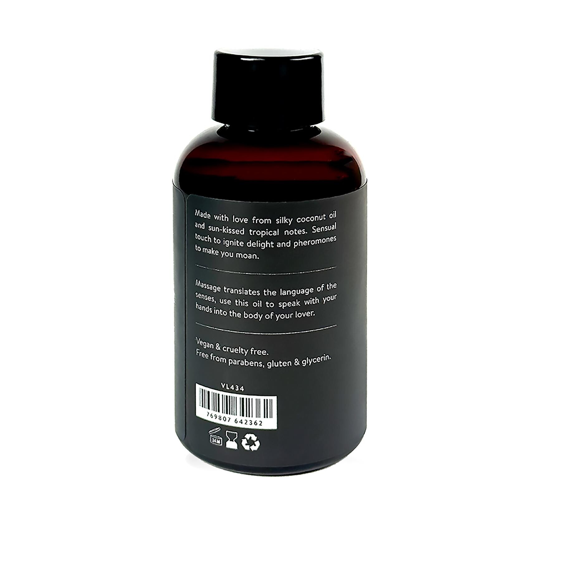 WILD SECRETS SENSUAL MASSAGE OIL back