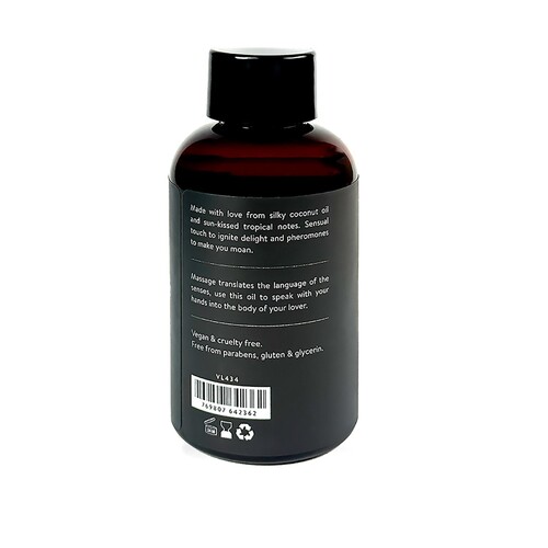WILD SECRETS SENSUAL MASSAGE OIL back