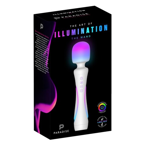 Illumination Wand Massager front of package