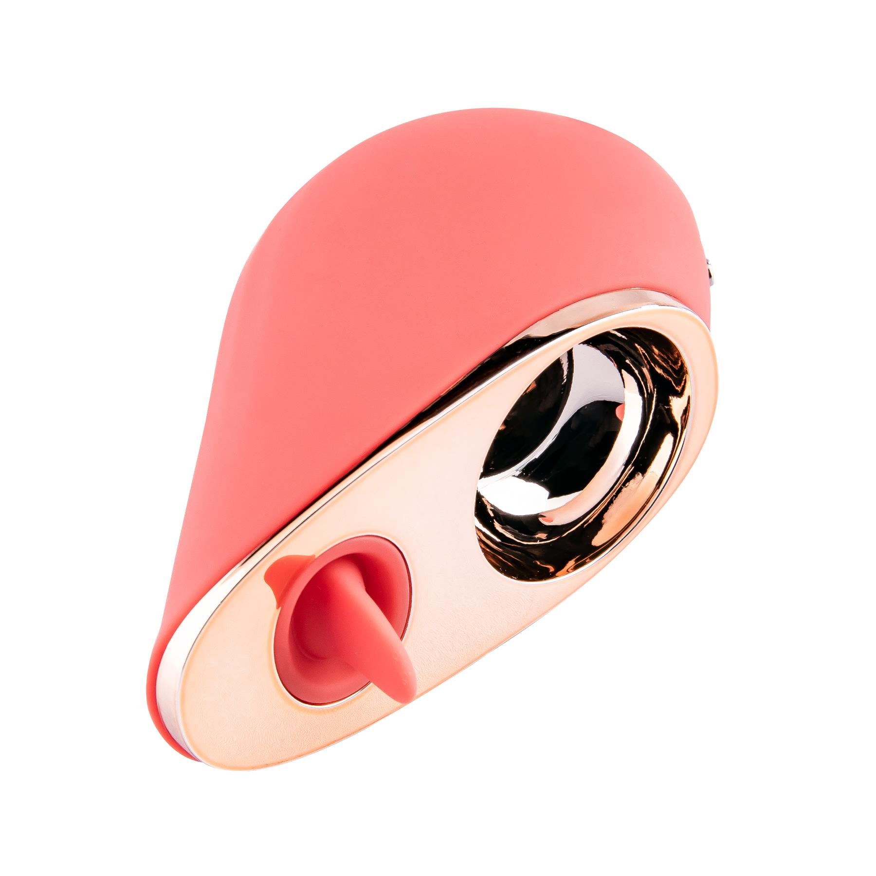 The Heartbreaker Licking & Tapping Massager - Licking Side