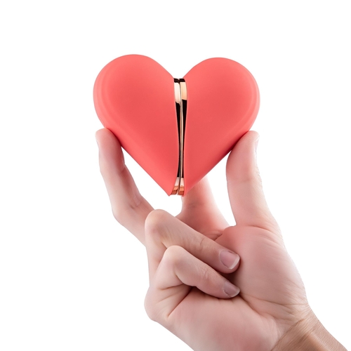 The Heartbreaker Licking & Tapping Massager - Hand Shot
